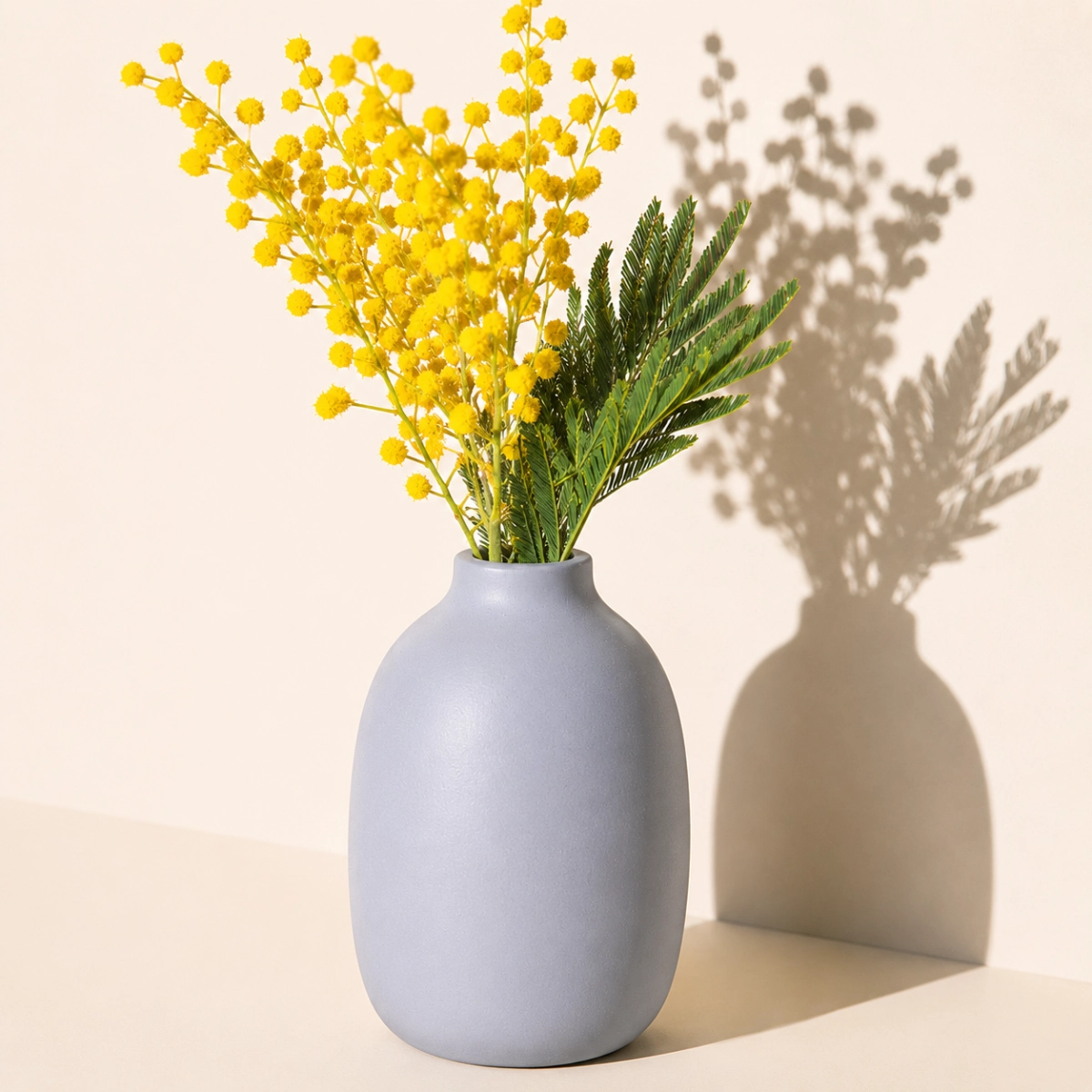 Matte Ceramic Bud Vase